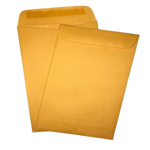 Kraft Self-Seal Coin Bubble Envelope 3-1/2" x 6-1/2"